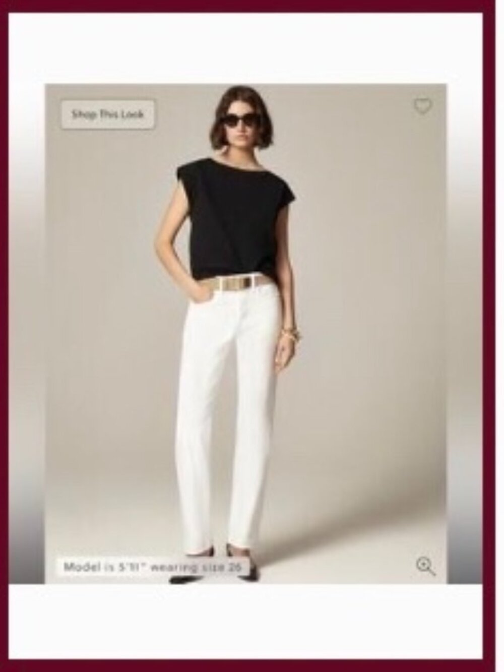 J.Crew Tall slouchy jean